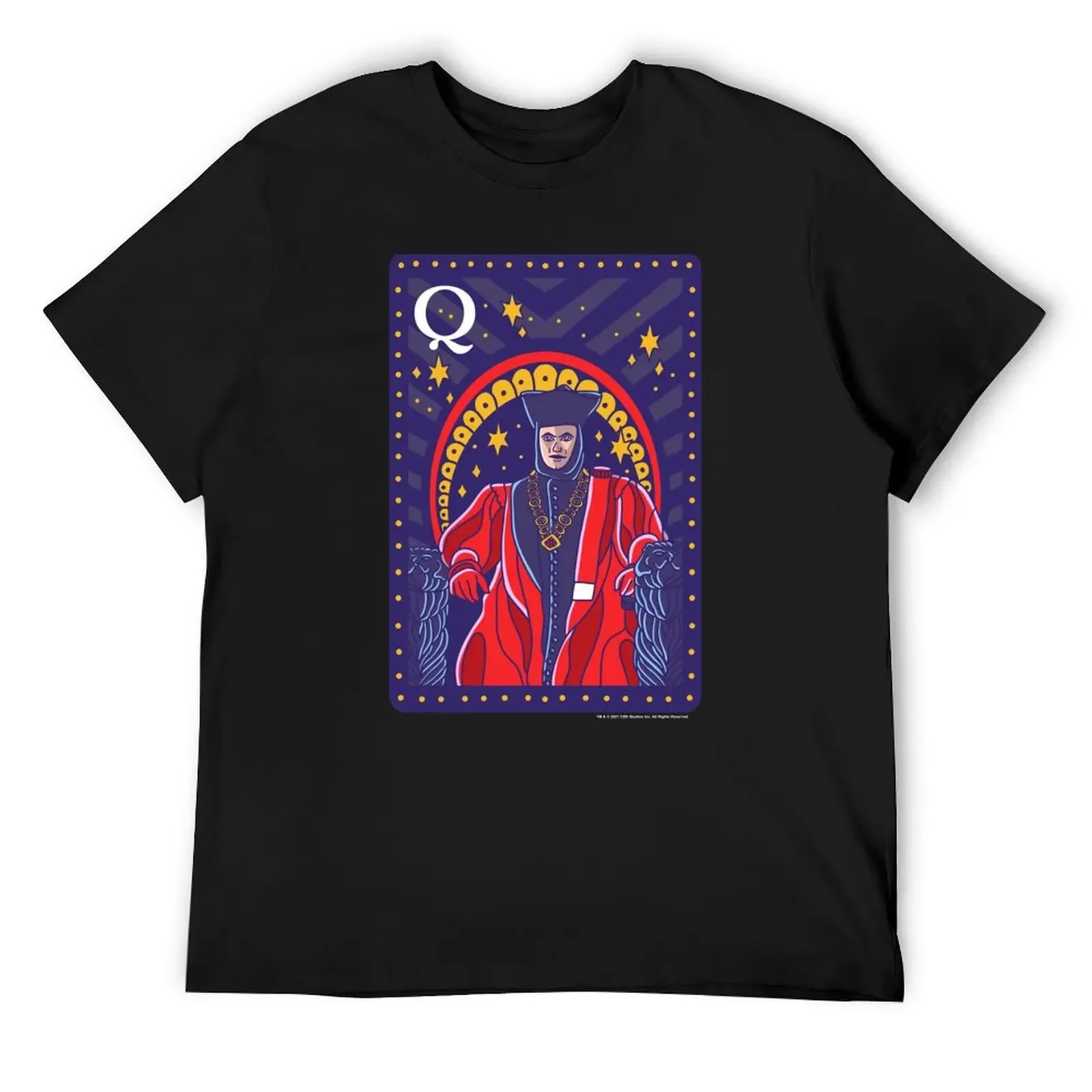 

Star Trek: The Next Generation Judge Q Vintage Tarot Card T-Shirt