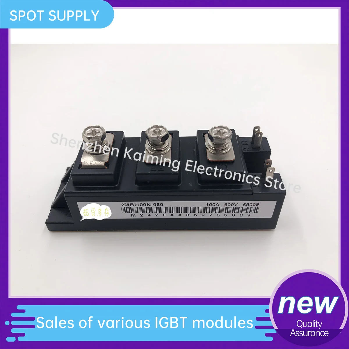 

2MBI100N-060 2MBI50N-060 2MBI75N-060 2MBI150N-060 2MBI300N-060 NEW MODULE