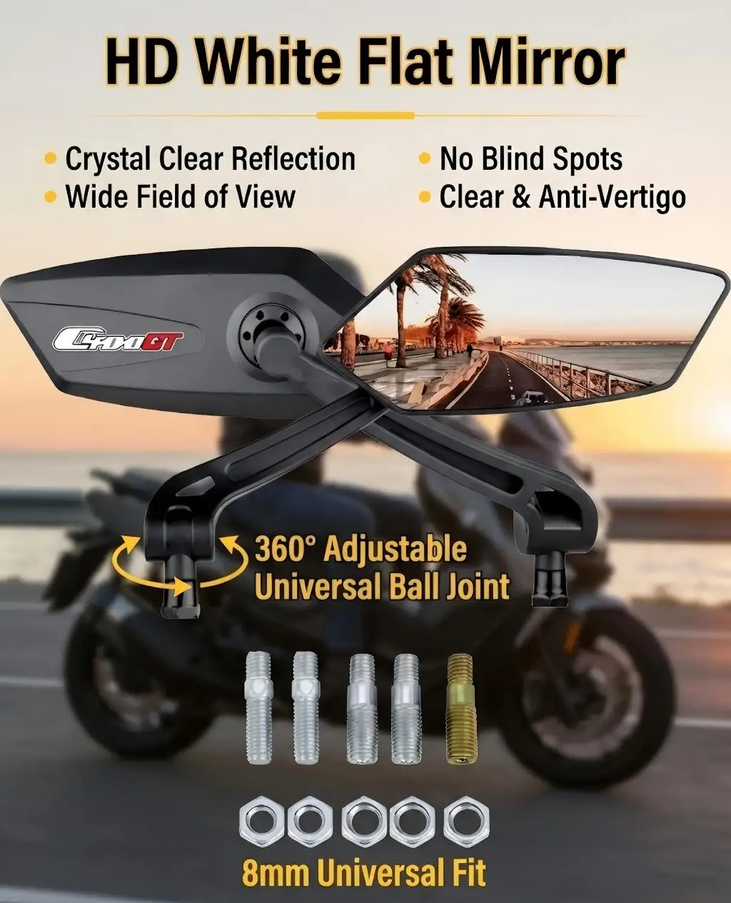 Motorcycle Rear Vie…