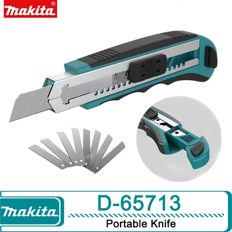 Makita D-65713: Il coltello multifunzione retrattile ideale per lavori precisi e sicuri