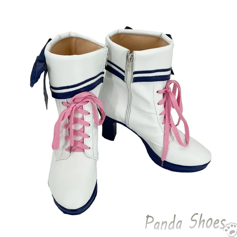 Zapatos de Cosplay Lovelive Aqours, botas de Anime Cos, cómic Takami Chika Sakurauchi Riko, accesorios de vestuario, zapatos para Con Halloween