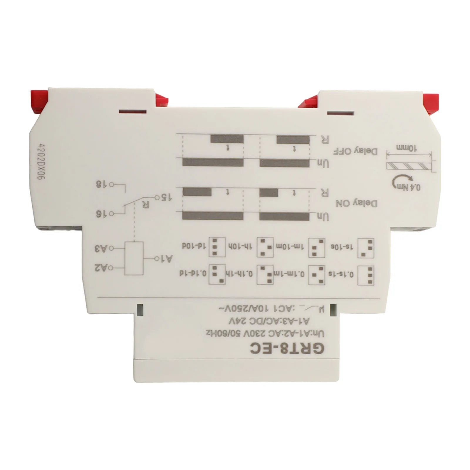 AC DC Relay LED Time Relay LED Display Power-on Delay Function Remote Control Component Wide Range Delay Time Relay