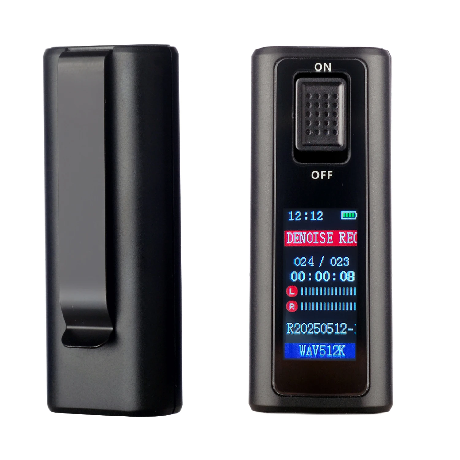 Savetek مشبك قلم USB صغير صوت المنشط 8 جيجابايت 32 جيجابايت 64 جيجابايت 128 جيجابايت مسجل صوت رقمي 192 كيلوبت في الثانية تسجيل WAV