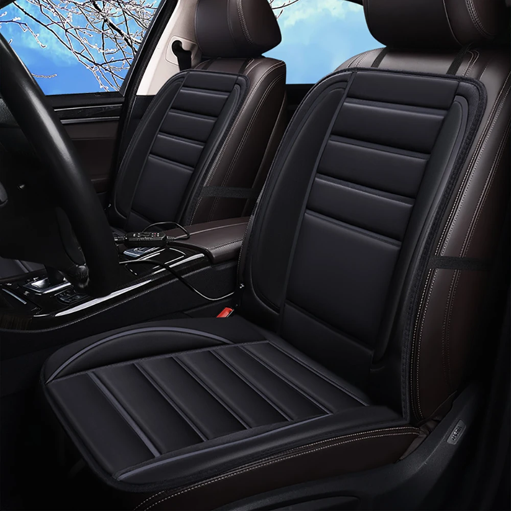 Car Seat Heater 12V Electric Heated Car Heating Cushion Winter Seat Warmer Cover Car Accessorie High 45W/Low 36W