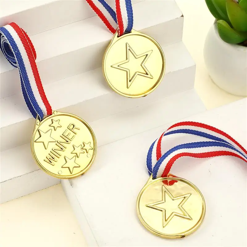 50pcs Kids Kids Prize Games Competition Kids Medals Sports Day Medals Sports Day Games Childrens Medals for Kids Dance