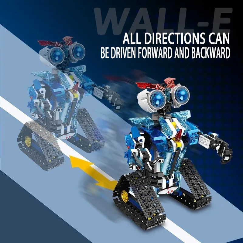 Kettenroboter 472 Stück Bausteine Montagespielzeug Robotermodell Ziegel Spielzeug Raumdekorationen Neujahr Weihnachten Geburtstagsgeschenke