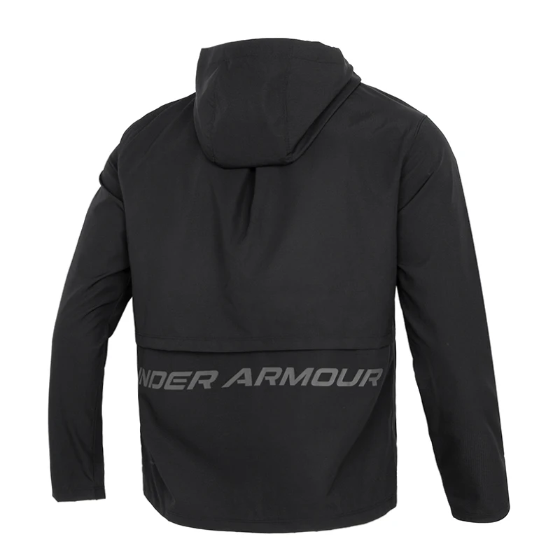 Underarmour Jacket Men's Outdoor Sportswear Daily Travel Running Training เสื้อแจ็คเก็ตลําลองกันลม 1376795-001