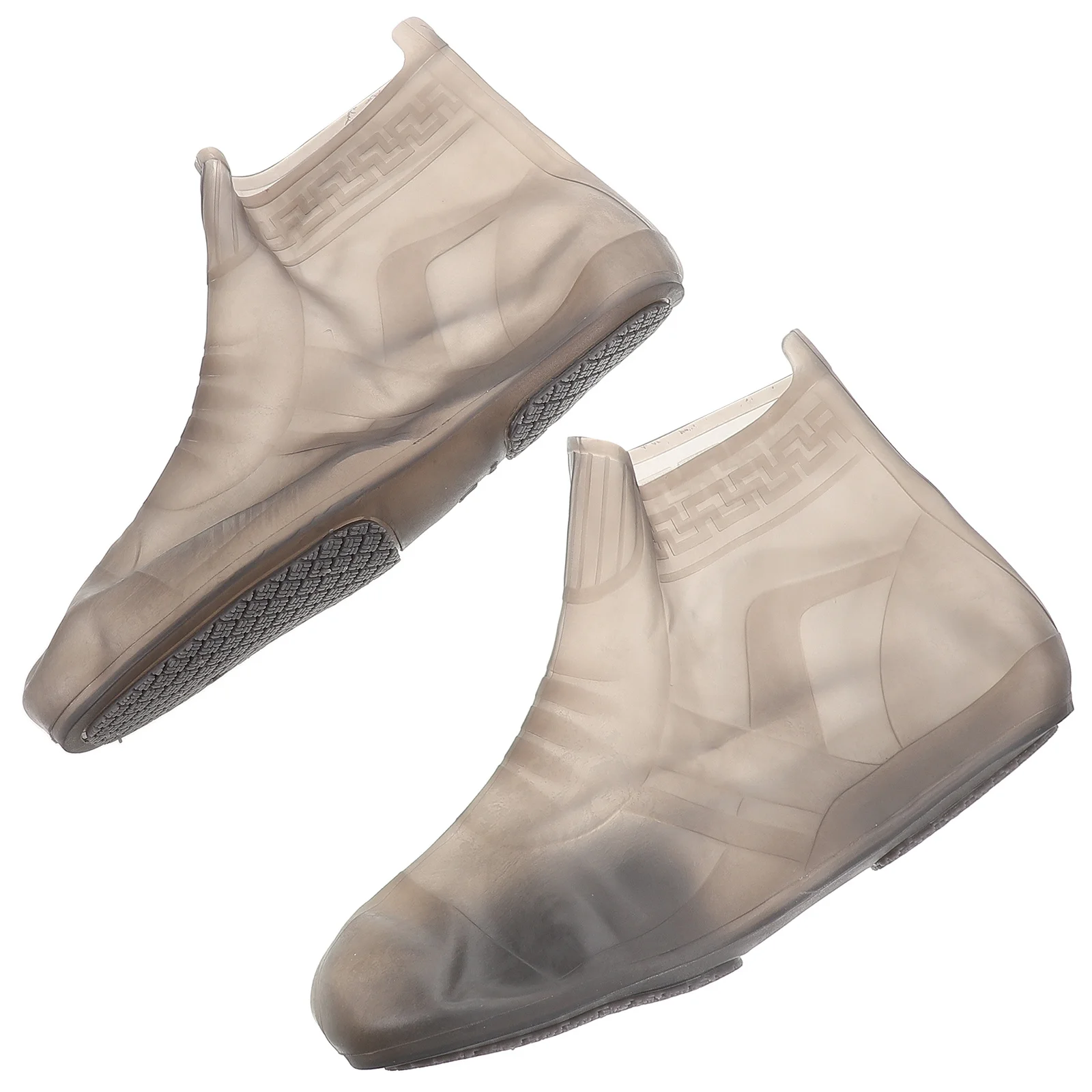

1Pair Waterproof Rain Boot Covers High Elasticity Silicone Nonslip Durable Protector for Shoes and Boots Shoe Covers Rain