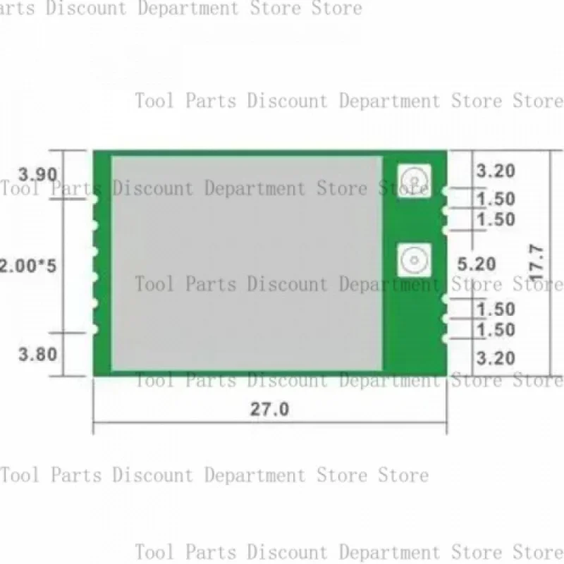 BL-M7612NU2 (MT7612U) USB-интерфейс 2,4G/5G+AC 2T2R [модуль Wi-Fi]