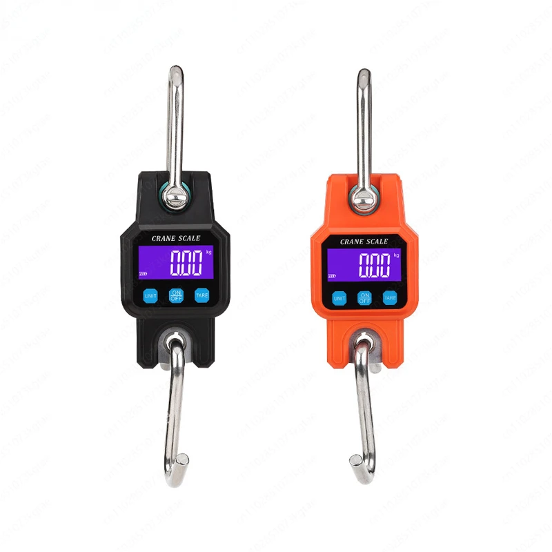 300kg/50g Micro Crane Scale Portable Industrial Hook Balance 4.0 BT USB Stainless Steel Digital Scale