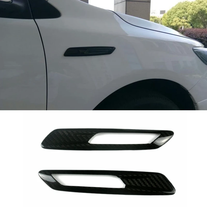 

For BMW F10 5 Series 520 525 2011-2013 Carbon Fiber Front Side Light Eyebrow Eyelid Sticker Trim