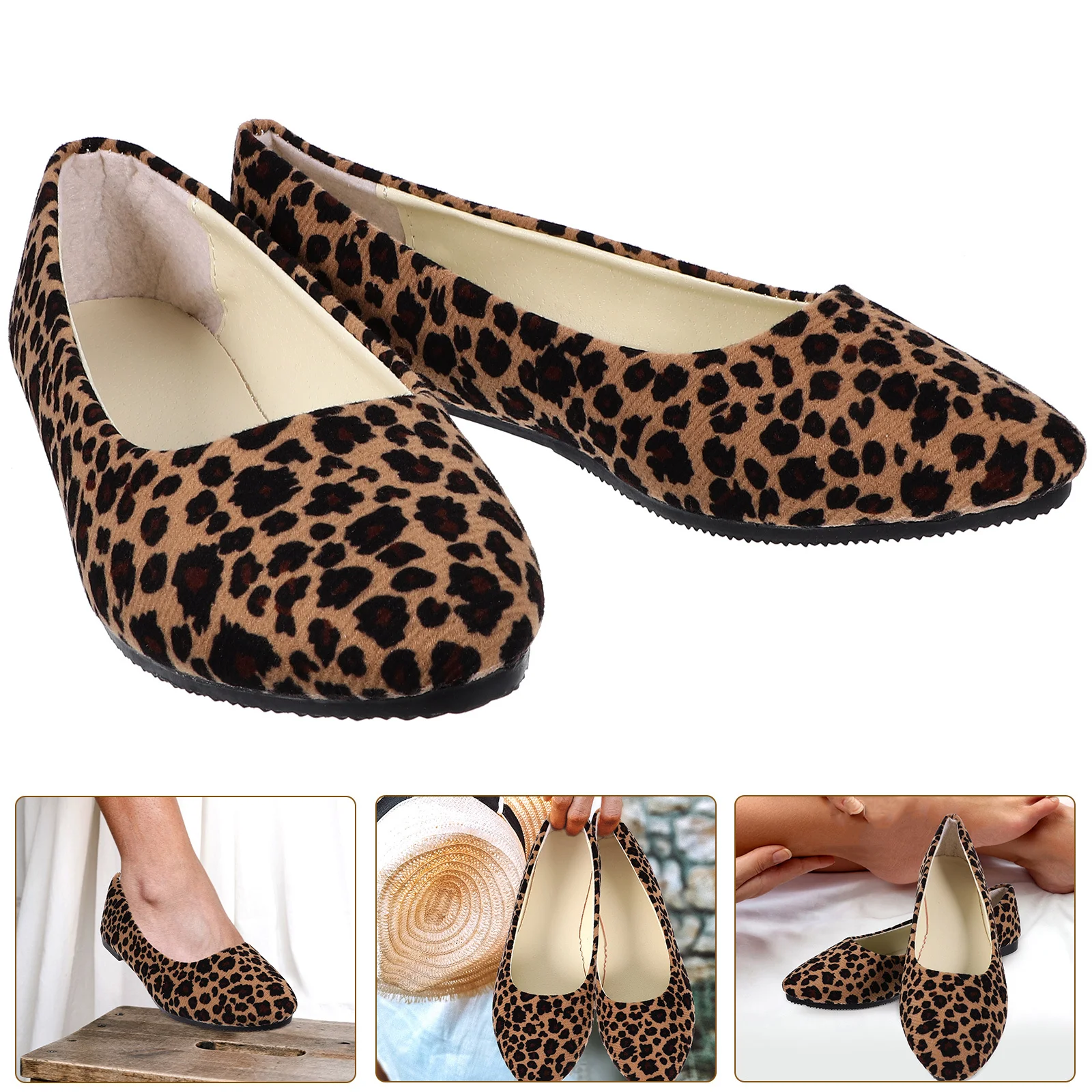 

Леопардовые туфли цвета хаки на плоском каблуке с острым носком, элегантные модные удобные идеально подходят для покупок, женские леопардовые туфли на свадьбу, день рождения