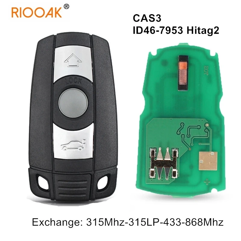 

Remote Smart Key Exchangeable 315LP 315 433 868MHz ID46 7953 for BMW CAS3 System E92/93 E60/61 3/5 Series X5 X6 Z4