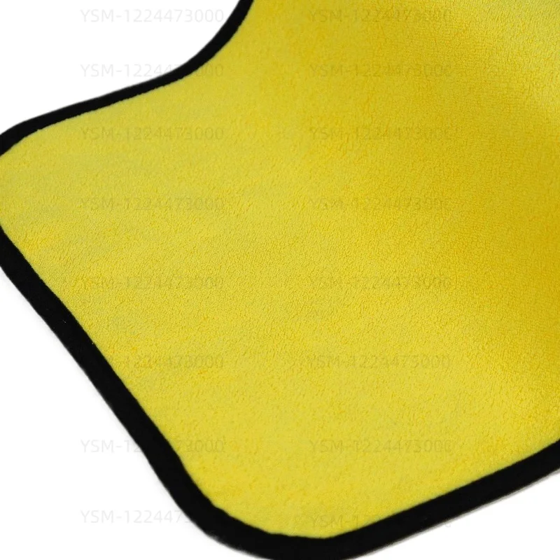 Coral Fleece Large Car Towel Double Layer, Car Cleaning Products Two-color Double-sided, Thickened Water Absorption