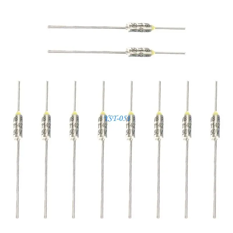 

E15A Thermal Fuses Cutoff Metal Thermal Cutoffs Thermal Fuses for Motor Transform