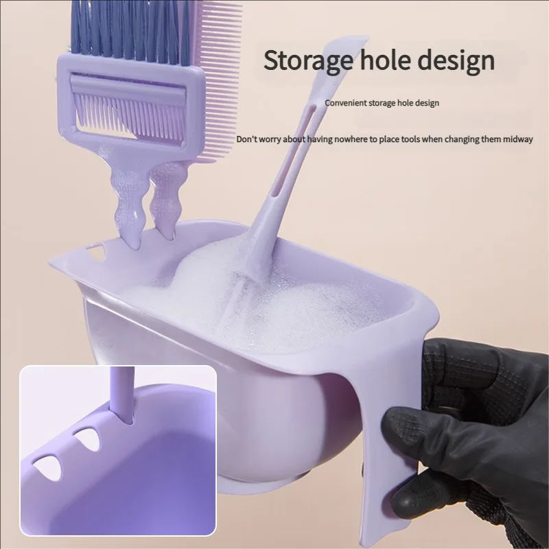 Chinese Style Hair Dye Brush Set, Multifunctional