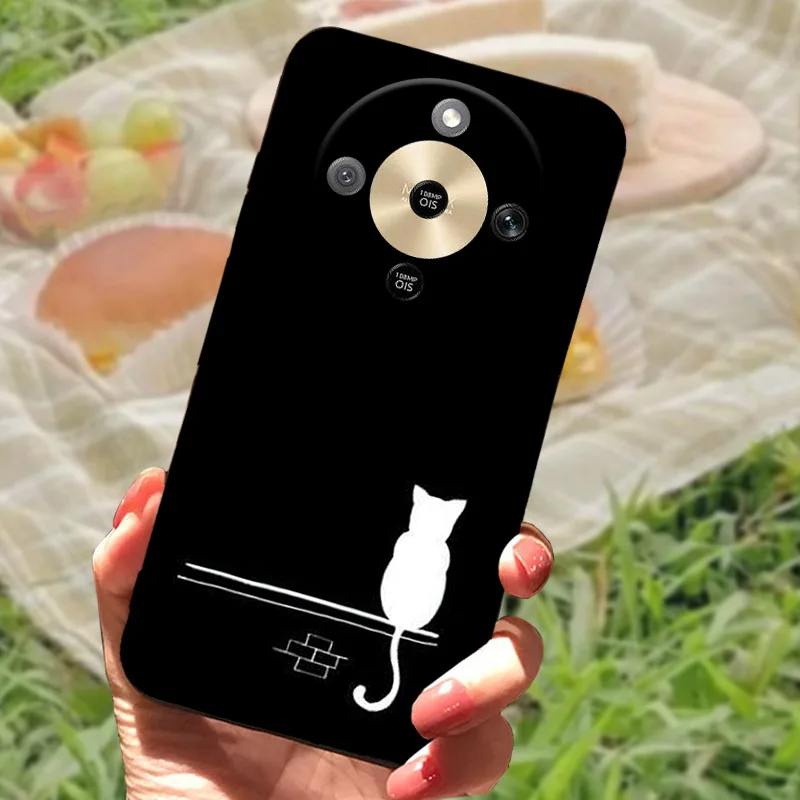 Funda For Honor X9D X70 حافظة كاميرا غطاء للحماية لينة سيليكون بولي يوريثان مقاوم للصدمات الظهر كابا ل الشرف Magic8 لايت أكياس الهاتف