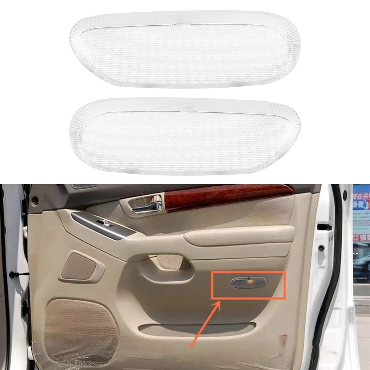 

ГОРЯЧАЯ ГОРЯЧАЯ ПРОДАЖА для Toyota Lexus, автомобильный дверной светильник, крышка лампы приветствия