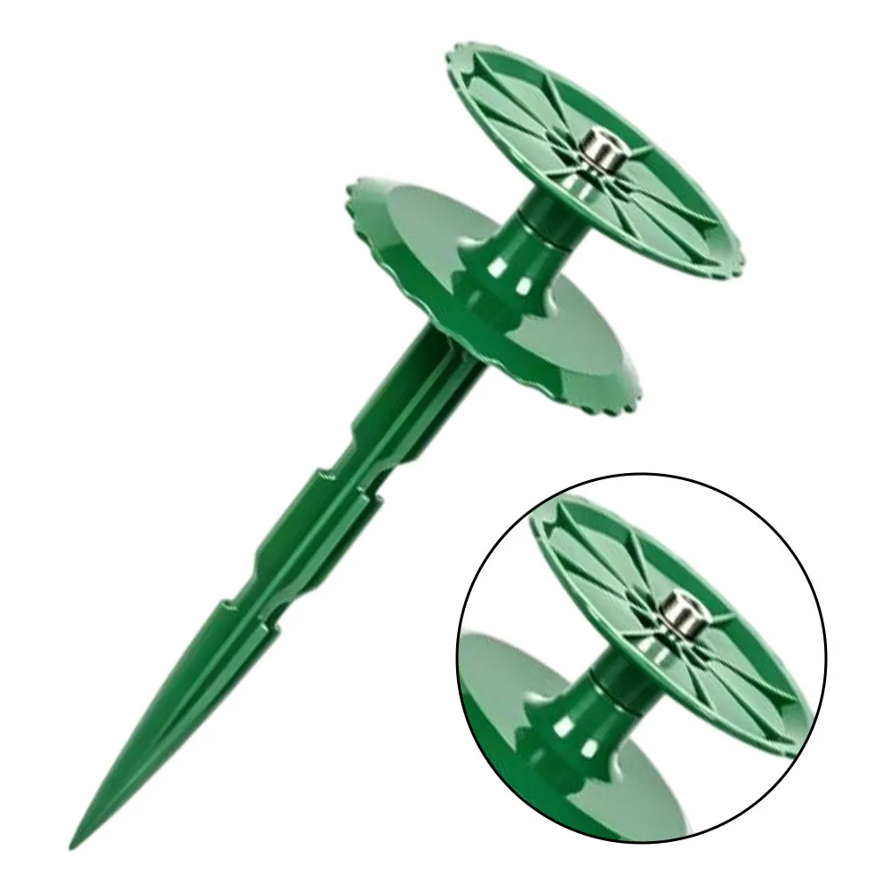 10 Inches Garden Hose Guide Stakes Decorative Lace Pattern Reinforced Plastic Material Sun Protection Design For Garden Hoses
