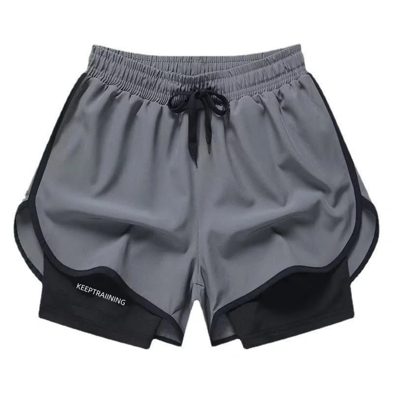 2024 Training Men Running Shorts Sports Jogging Fitness Breathable Sportswear Quick Dry Mens Gym Men Shorts Sport Gym Short