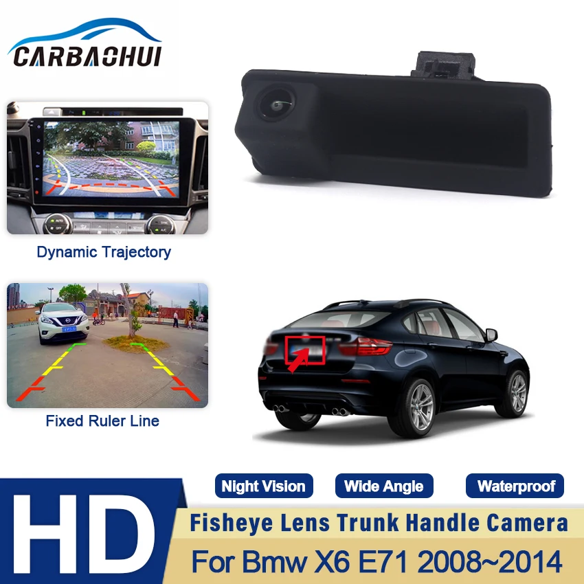 

Trunk Handle camera For BMW X6 E71 2008 2009 2010 2011 2012 2013 2014 Rear View camera Backup CCD HD Night Vision Camera