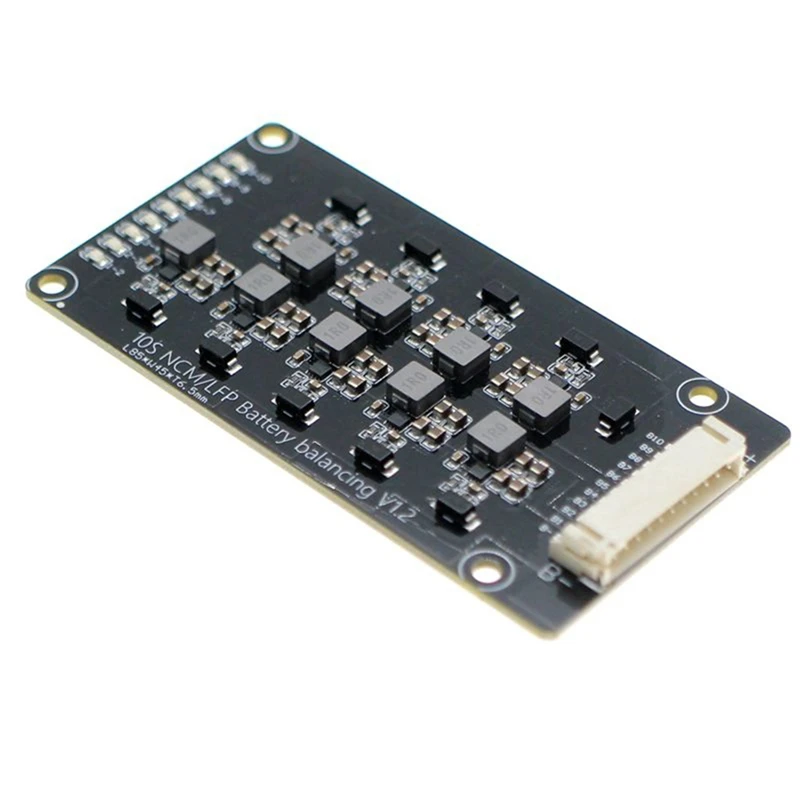 Equilibrador activo de batería de litio, placa de conversión de energía de transferencia de energía con Cable de Terminal, 1,2 a, 10S, 1 Juego
