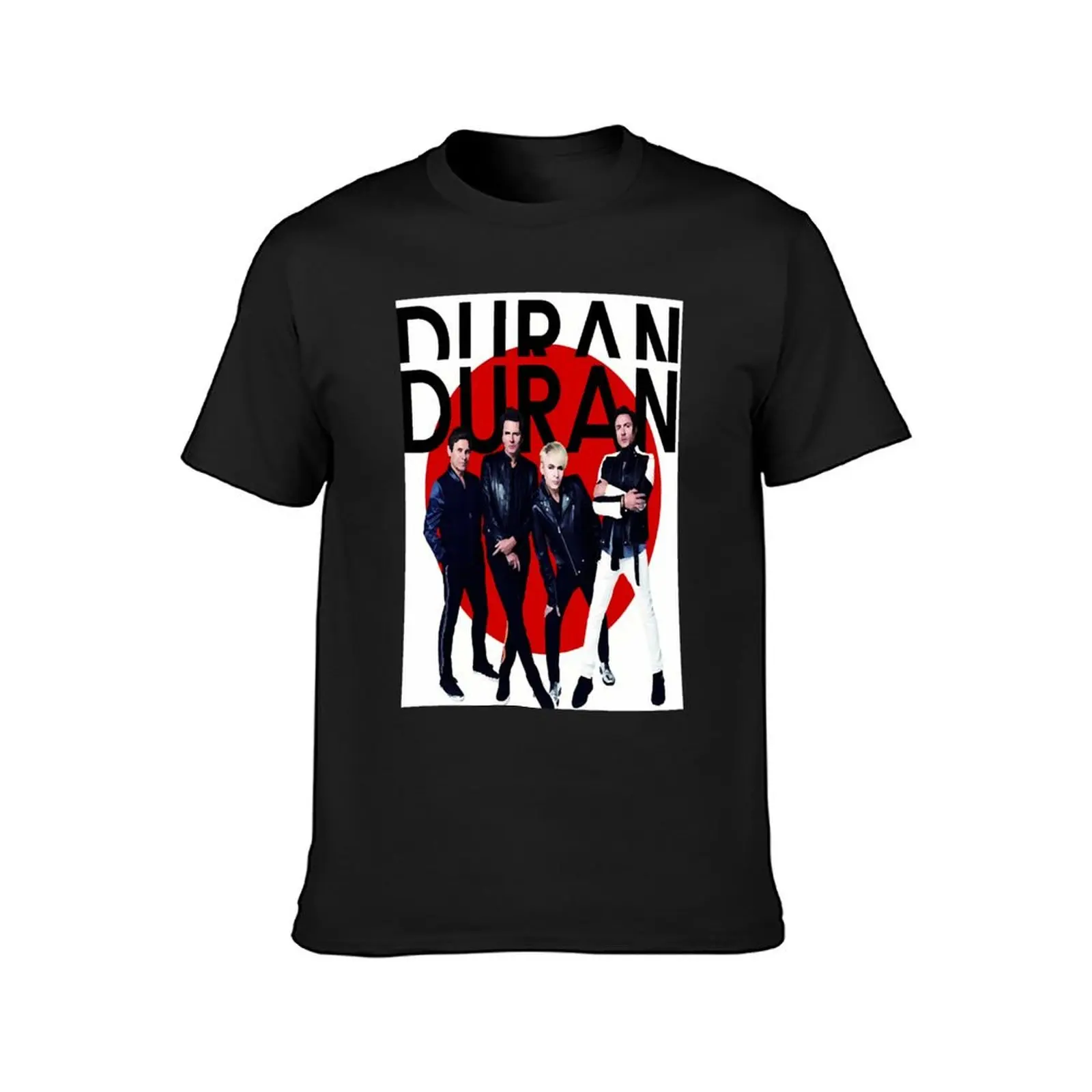 Duran Band Rock Band T-shirt summer tops customizeds mens funny t shirts