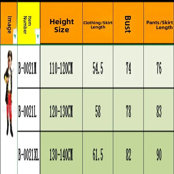 Costume da spettacolo di Halloween da pirata caraibico Ja Pirate Abbigliamento da spettacolo per bambini Costume etnico per spettacoli teatrali