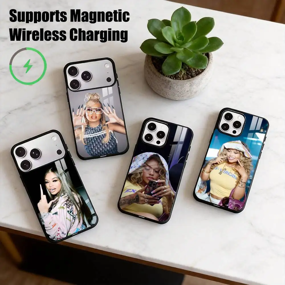 Latto Big M-Mama R-Rapper  Phone Case For iPhone17,16,15,14,13,12,11 Plus,Pro Supports Magnetic Wireless Charging Gift