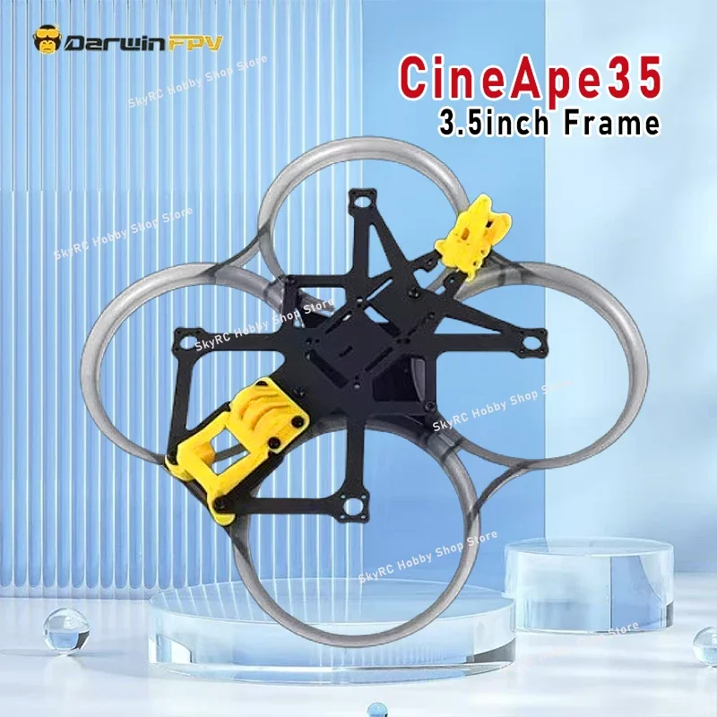 Kit de cadre FPV Cinewhoop DarwinFPV CineApe35 3,5 pouces, accessoire de rechange pour modèle RC pour le vol freestyle cinématique