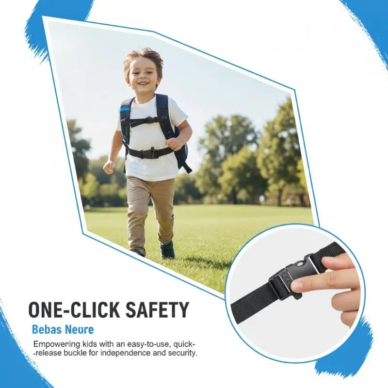 Universal Backpack Chest Strap, Heavy Duty Adjustable Backpack Sternum Strap Chest Belt With Quick Release Buckles Gift