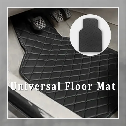 Alfombrillas universales para el suelo del coche, suelos, almohadillas para los pies, alfombras interiores, alfombras impermeables para coche, accesorios de estilo, protección