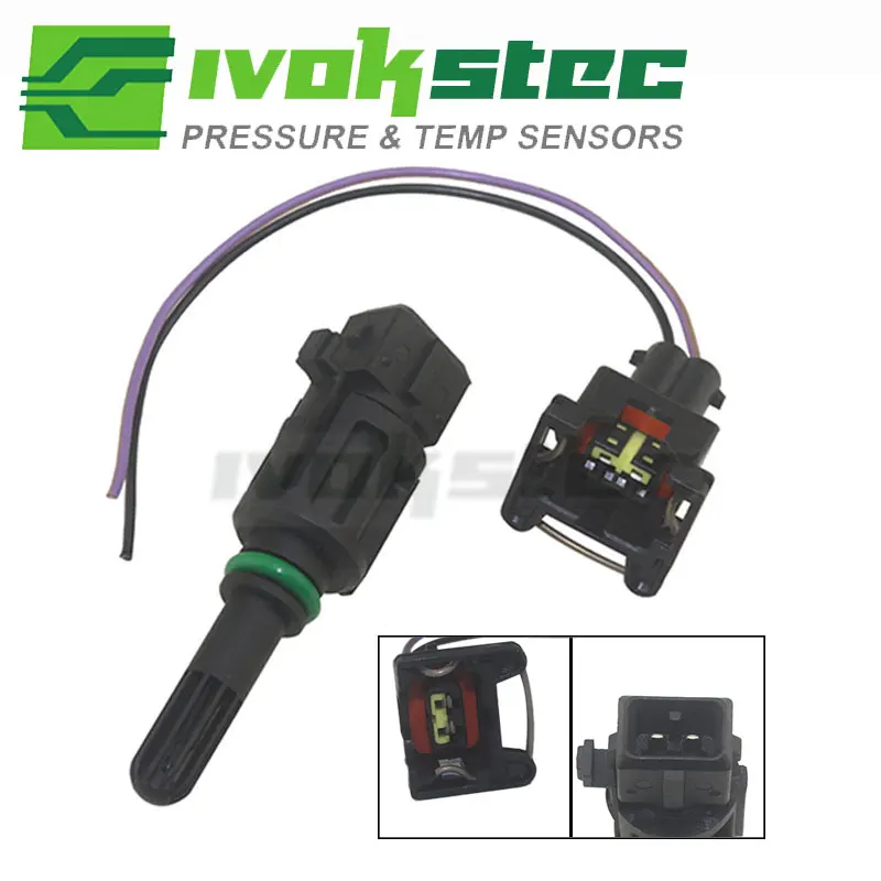 

13621739510 Intake Air Temperature Sensor BMW 3 5 7 8 X3 X5 Z3 Z4 E85 E60 E39 E36 Land Rover Freelander 2.5 V6 13629899008