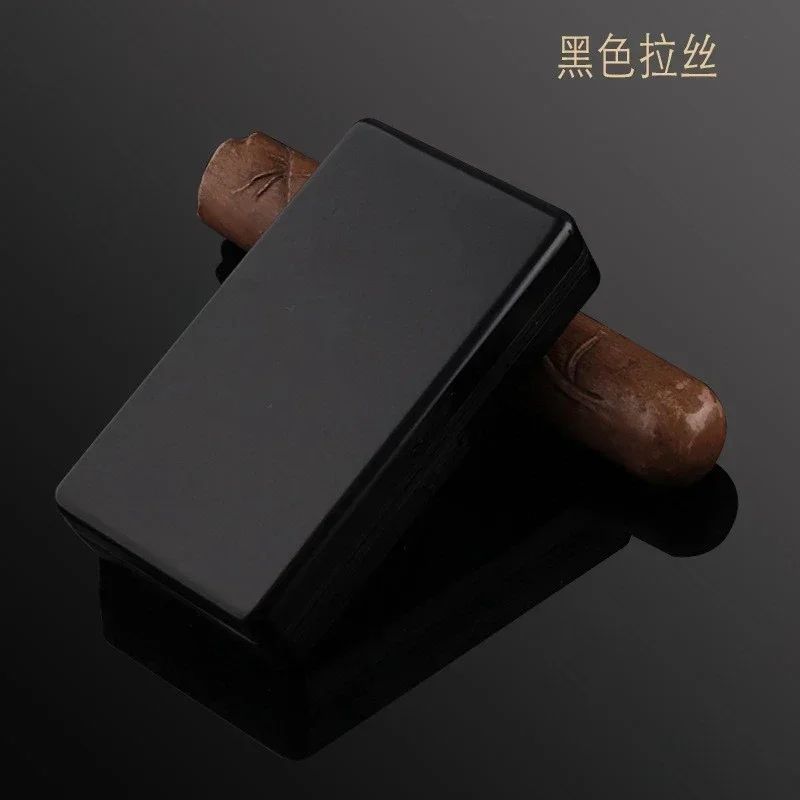 Creative Automatic Ejection Holder Metal Box Aluminum Pocket Cigarette Case Fashion Cigarette Accessories Smoker Tools Gift