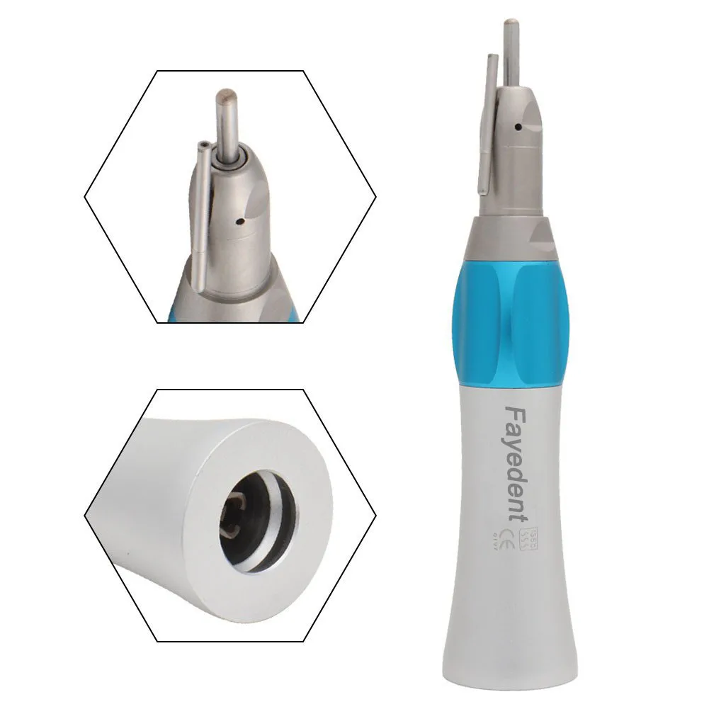 Dental Low Speed Handpiece Dental Straight Nose Handpiece For Implant Surgery External/Internal Micro Surgery Handpiece 20Degree