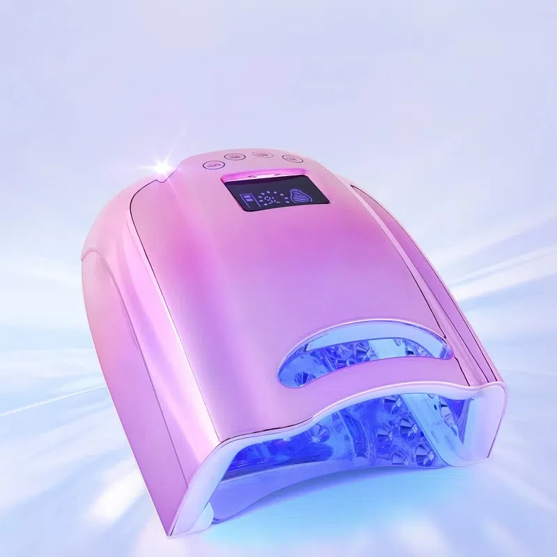 

128W Cordless UV Nail Lamp 45 LEDs Professional Nail Dryer Fast Dry Wireless for Curing All Gel Nail Polish Manicure Polish