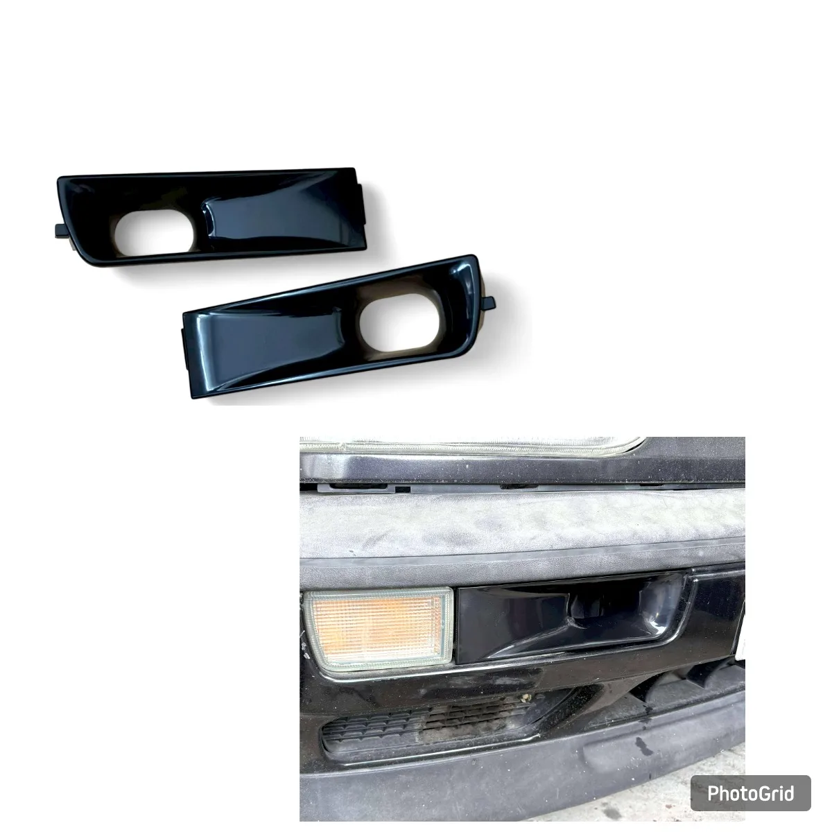 

2X Front Bumper UPPER Air Intake Ducts Scoop for VW MK3 MKIII Golf / Jetta / Vento