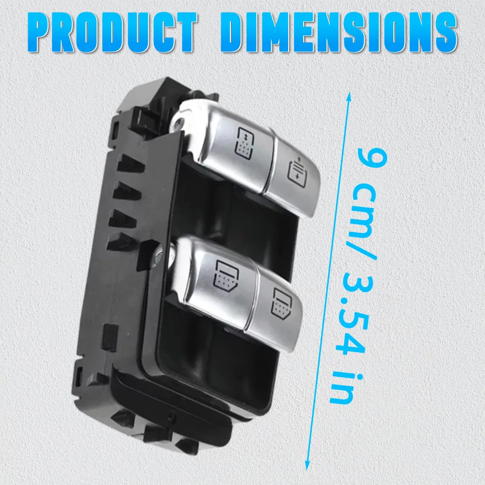 For Mercedes-Benz S-Class W222 2014-2017 Front Left Driver Side Power Master Window Control Switch Button 2229051505HSBD