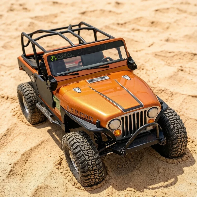 

Новый радиоуправляемый внедорожник AXIAL RC Rock Crawler 1/10 Scale SCX10 III Jeep CJ7 03008V2 для любителей хобби