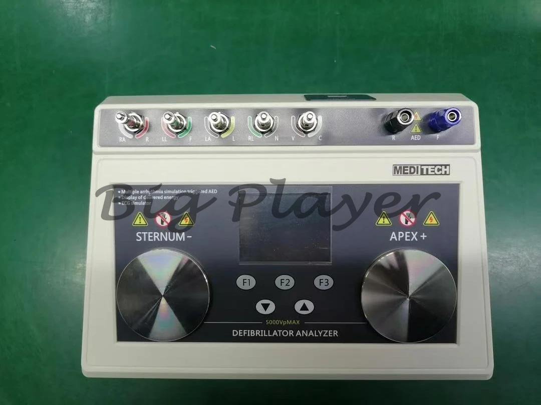 

Multi-Mode Defibrillator Analyzer AED Cardiac Defibrillation ECG Function Testing Machine