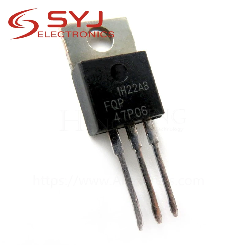 

10 шт./партия FQP47P06 47P06 MOSFET 60V P-Channel QFET новая Оригинальная быстрая доставка