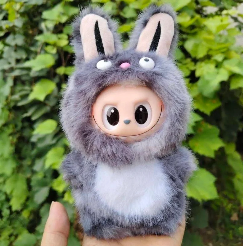 【الملابس فقط 】 17 سنتيمتر لملابس دمى لابوبو مناسبة لملابس الدمى ملابس دمى القط اللطيفة هدايا العيد هدايا عيد الميلاد