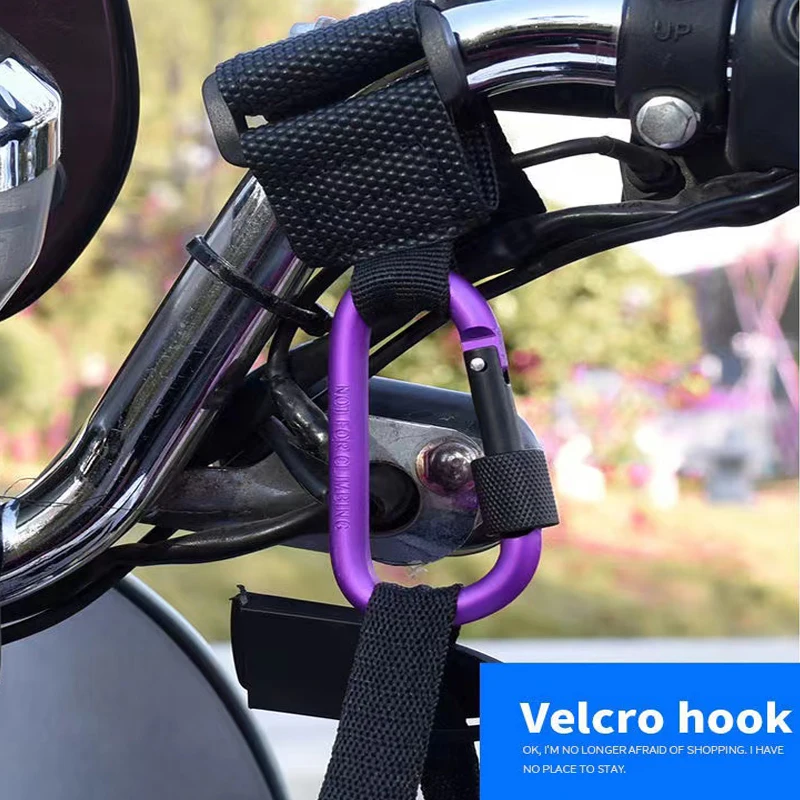 

Motorcycle Electric Scooter Hook Front Hook Aluminum Alloy Handlebar Hook for Bicycle Baby Cart Baby Stroller Hook Hanger