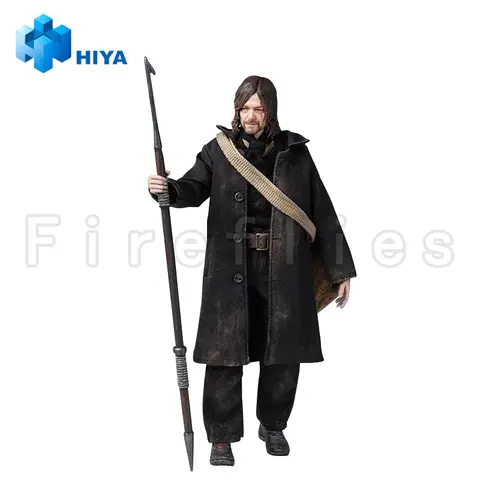 1/12 HIYA figura de acción de 6 pulgadas exquisita Super serie The Walking Dead Daryl Dixon Daryl Anime modelo de juguete
