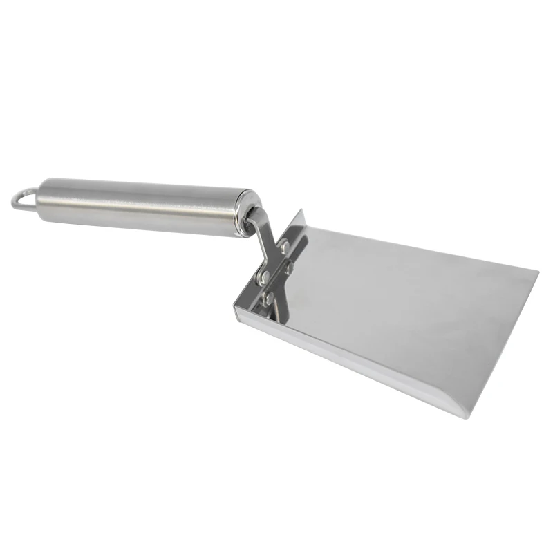 

2PCS Stainless Steel Beekeeping Pollen Shovel Clean Honey Extractor Flat Bee Hive Scraper Frame Clean Tool Beekeeping Equipment