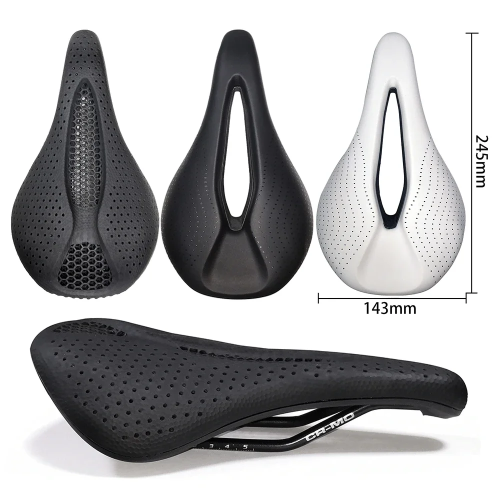 

3D Printed Bicycle Saddle Ultralight Hollow Comfortable Breathable MTB Gravel Road bike Cycling Seat Parts