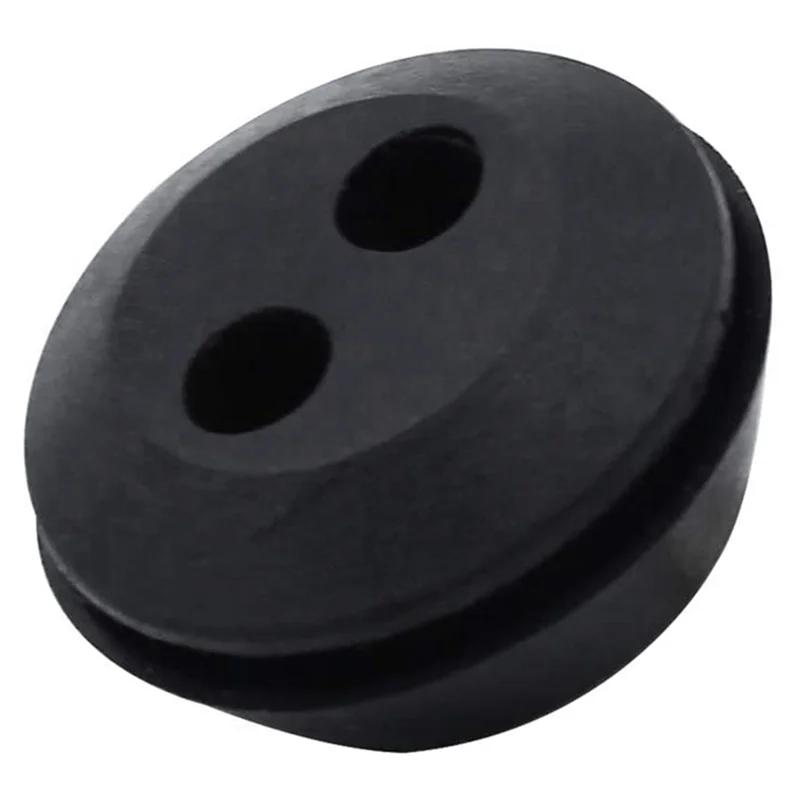 

A02F-30 Pcs 2 Holes Fuel Tank Grommet Rubber With Fuel Line Pipe For Brush Cutter Grass Trimmer