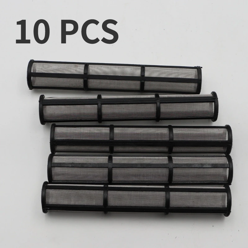 Airless pulverização bomba filtro Manifold, preto 60 malha para Graco Airless pulverizador de pintura, 244067, 244-067, 695, 795, 1095, etc, Titan novo, 10pcs