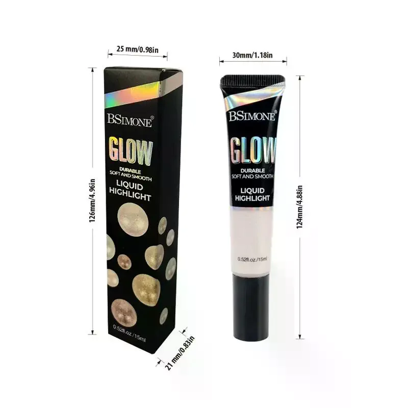 BSIMONE 15 มล. ลิควิด กลิตเตอร์ อายแชโดว์ เจล เมคอัพ ชาเมเลี่ยน สปาร์คลี่ อายแชโดว์ สำหรับแต่งหน้า ใบหน้า ร่างกาย เล็บ DIY ปาร์ตี้ แต่งหน้าอเนกประสงค์