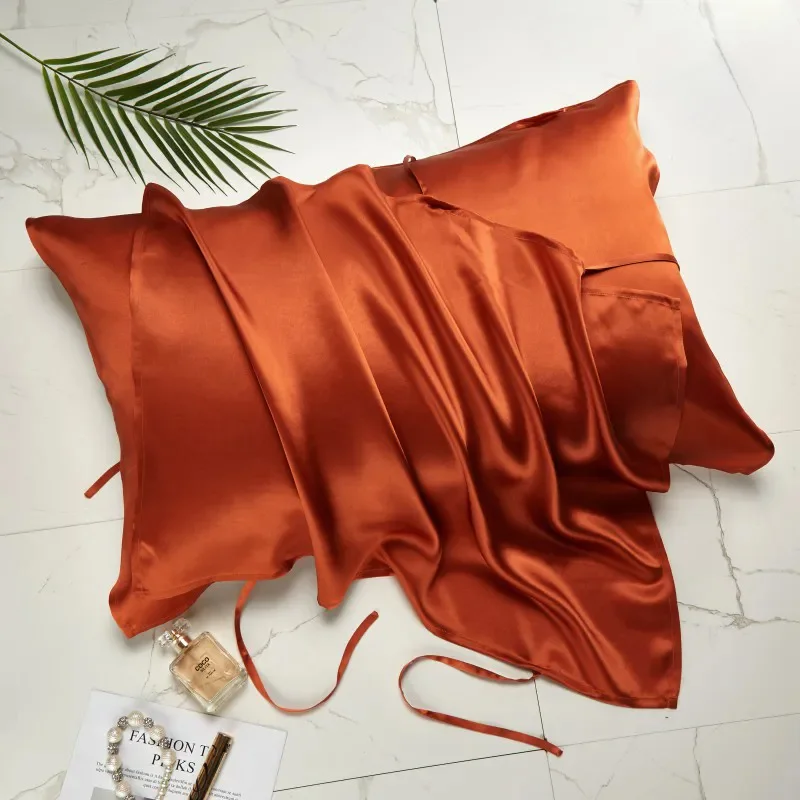 

100% Pure Mulberry Silk Pillowcase,22 Momme 6A Grade Silk With OEKO-TEX,50x70cm Silk Pillow Case,Front In Silk & Back In Tencel